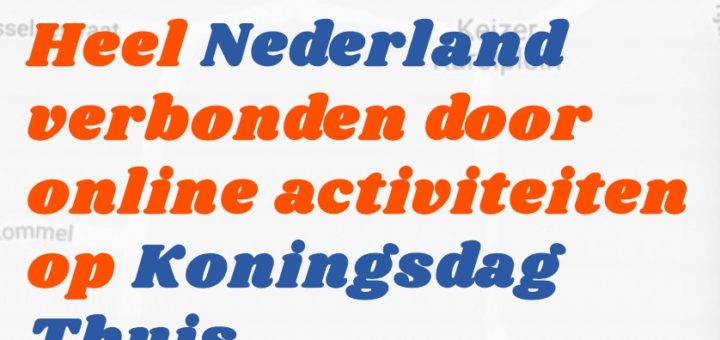 Vier Koningsdag 2020 vthuis